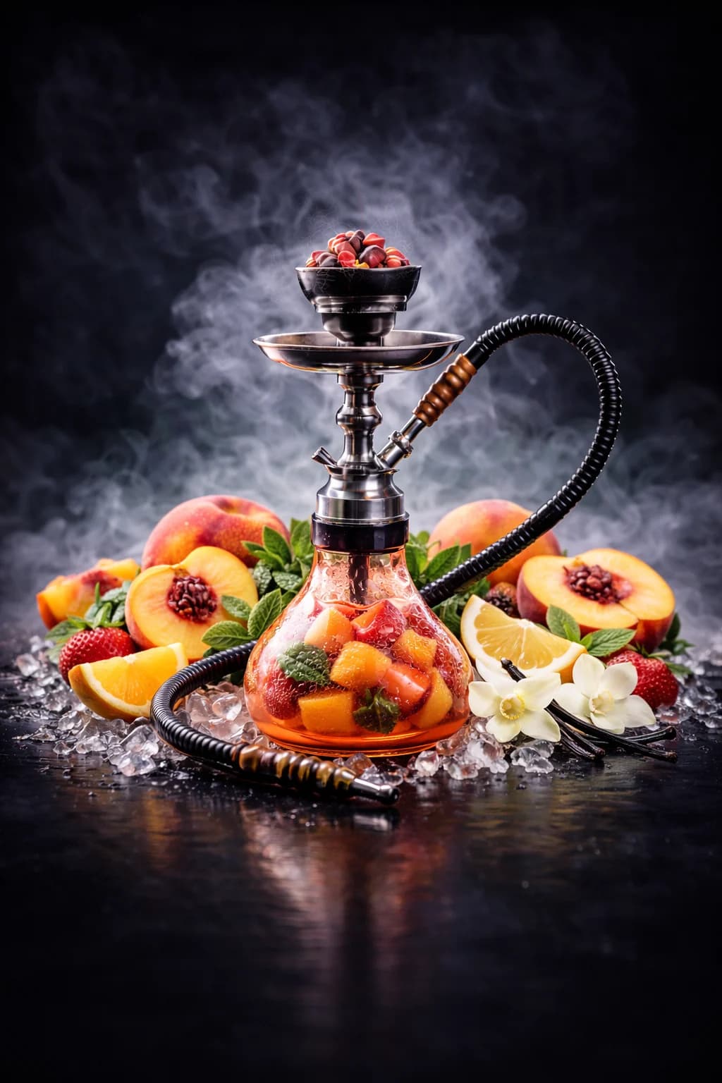 Peach Vanilla premium hookah flavour at His & Hers Lounge Philadelphia